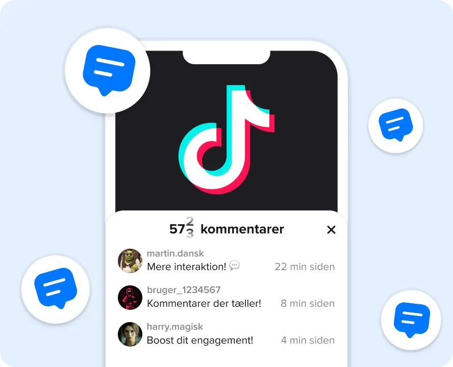 TikTok Kommentarer
