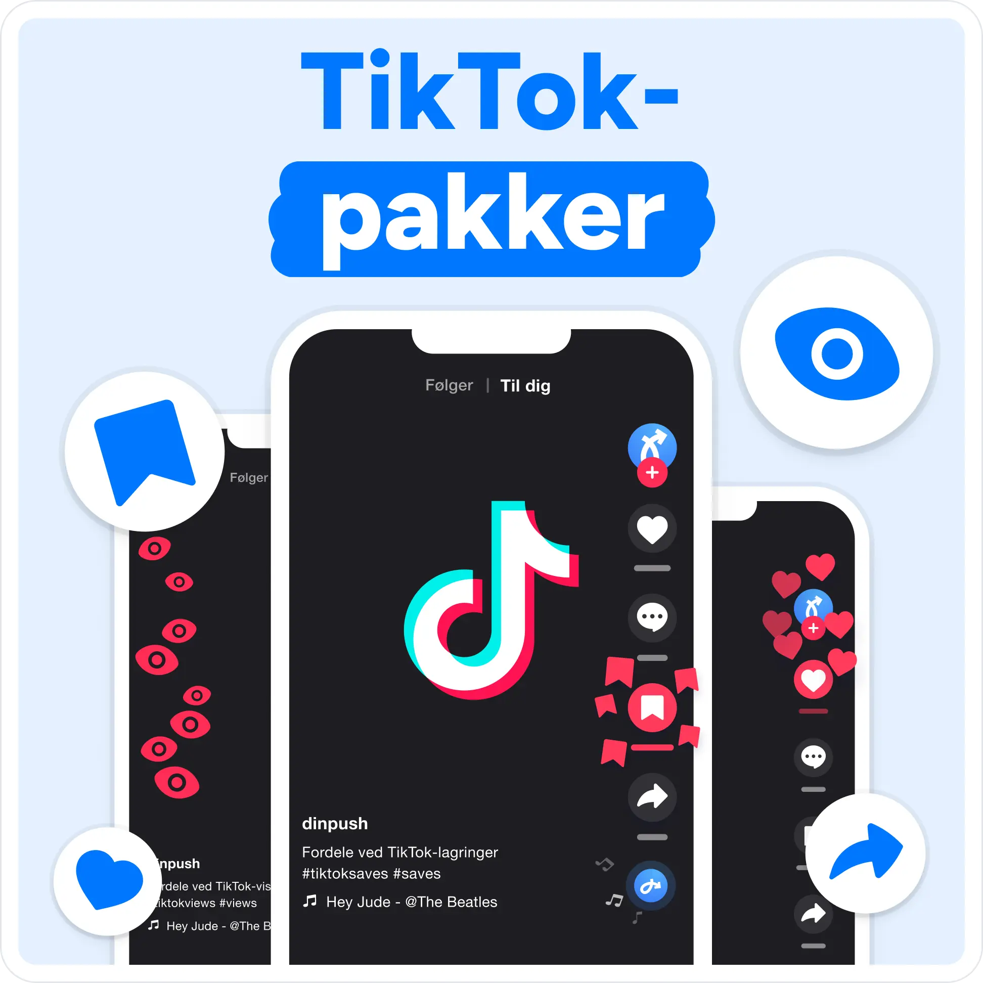 Køb TikTok Pakker Mockup